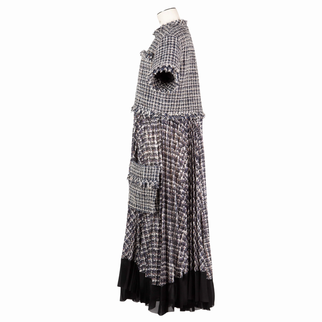 TearResistantFabric Tweed Dress