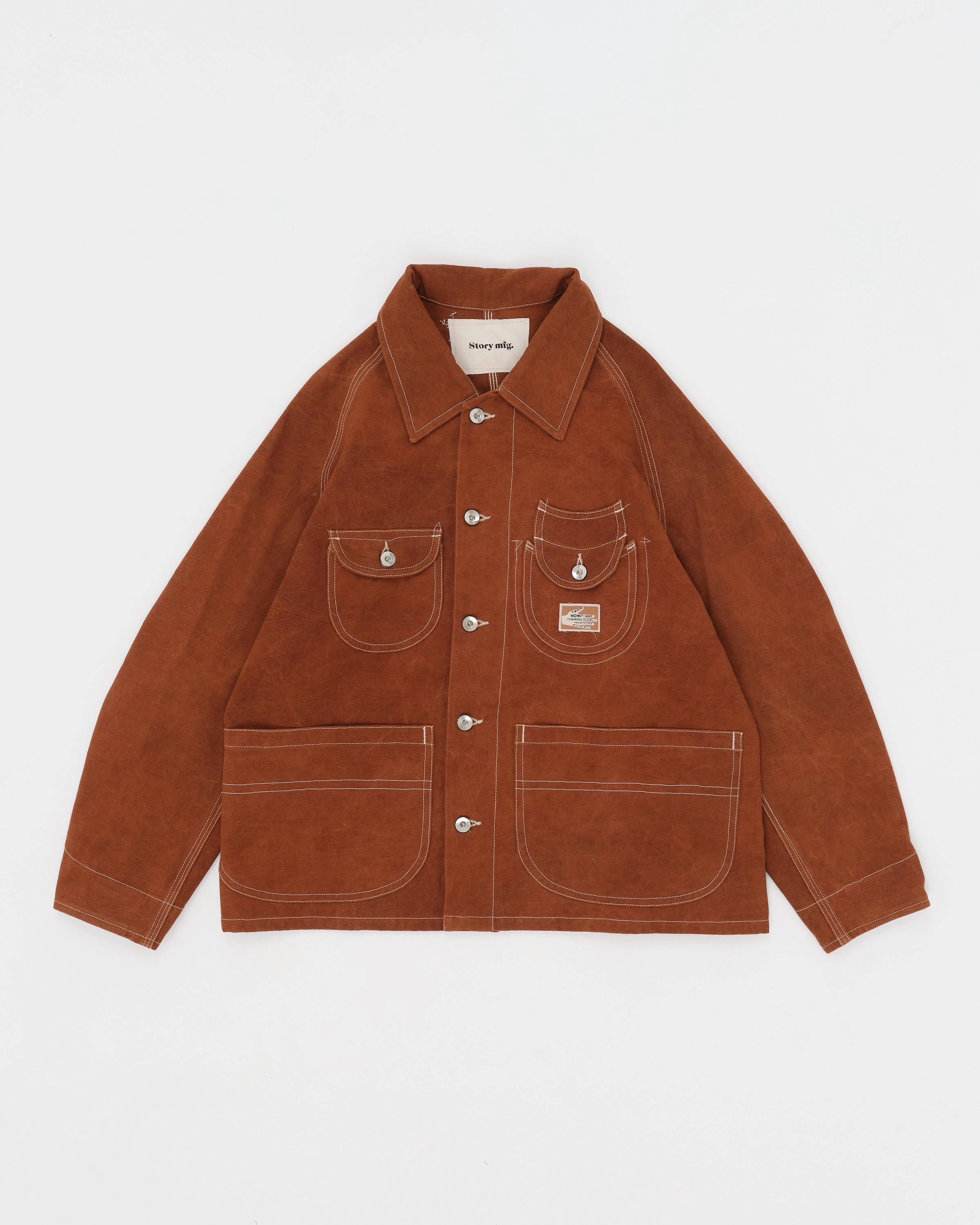Comfy Fit Circuit Jacket - Brown Wonky-Wear