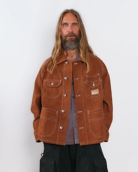 Unisex Fit Chic Fit Circuit Jacket - Brown Wonky-Wear