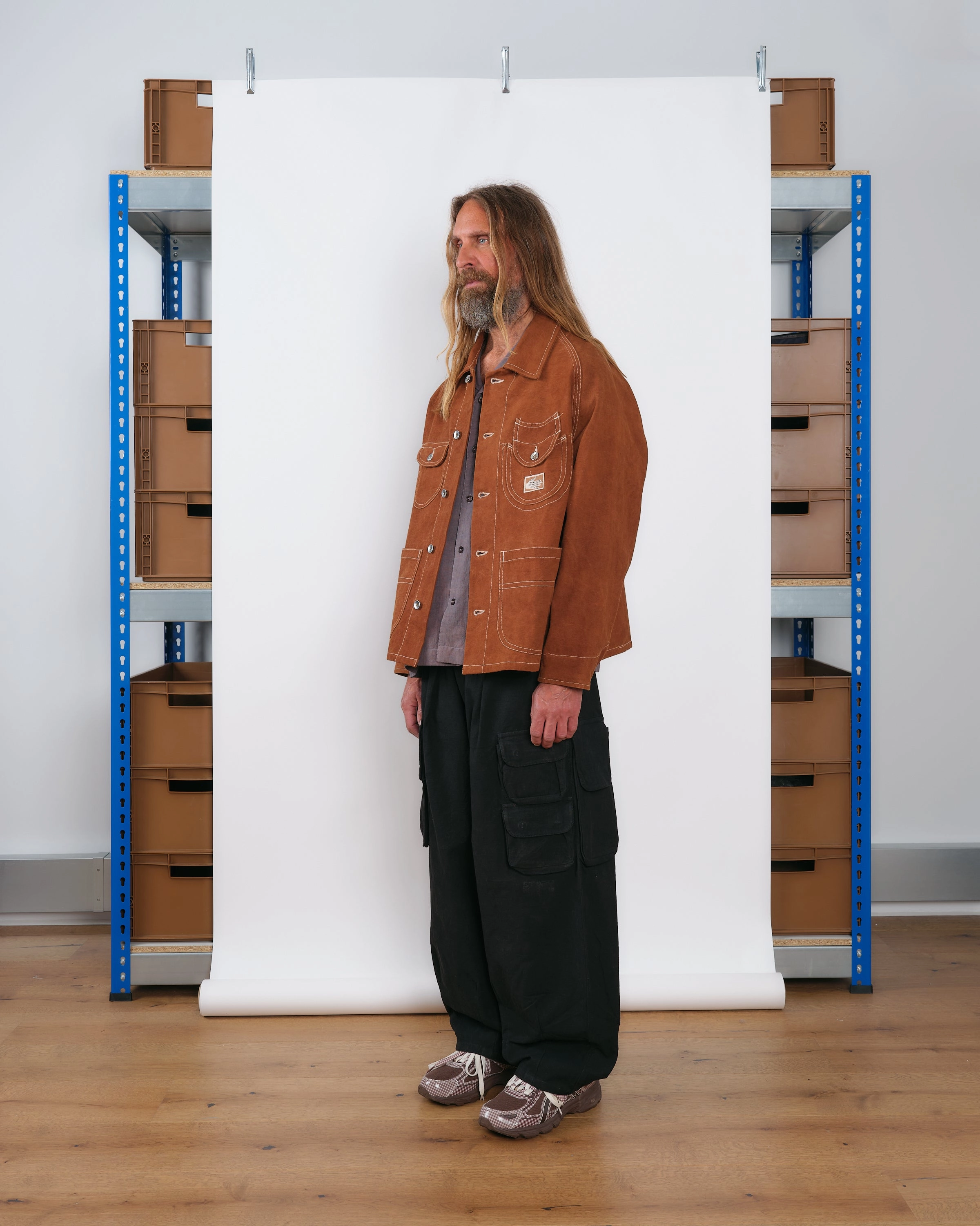 Premium Outdoor Enthusiast Circuit Jacket - Brown Wonky-Wear