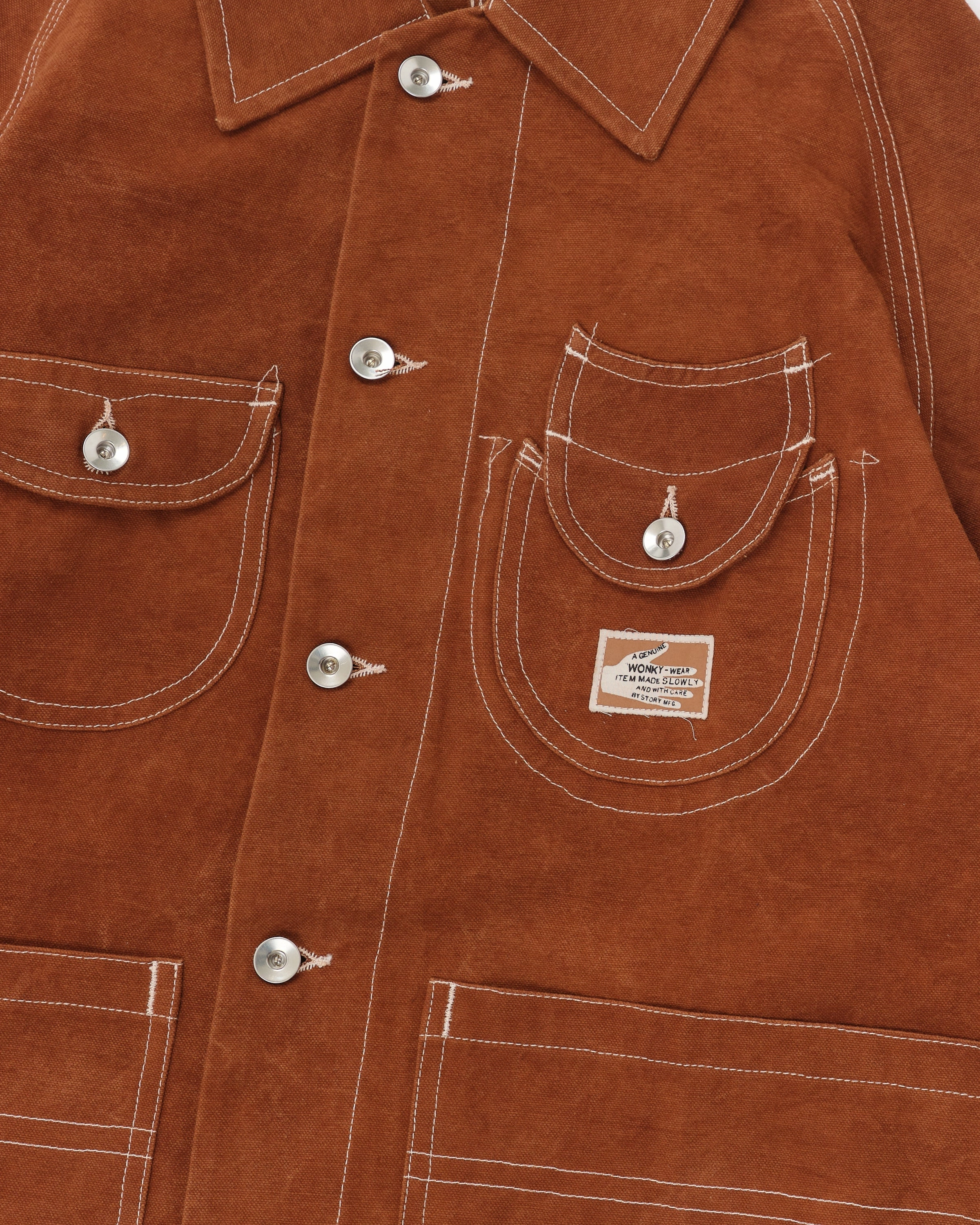 Circuit Jacket - Brown Wonky-Wear Urban appeal Utility Fit