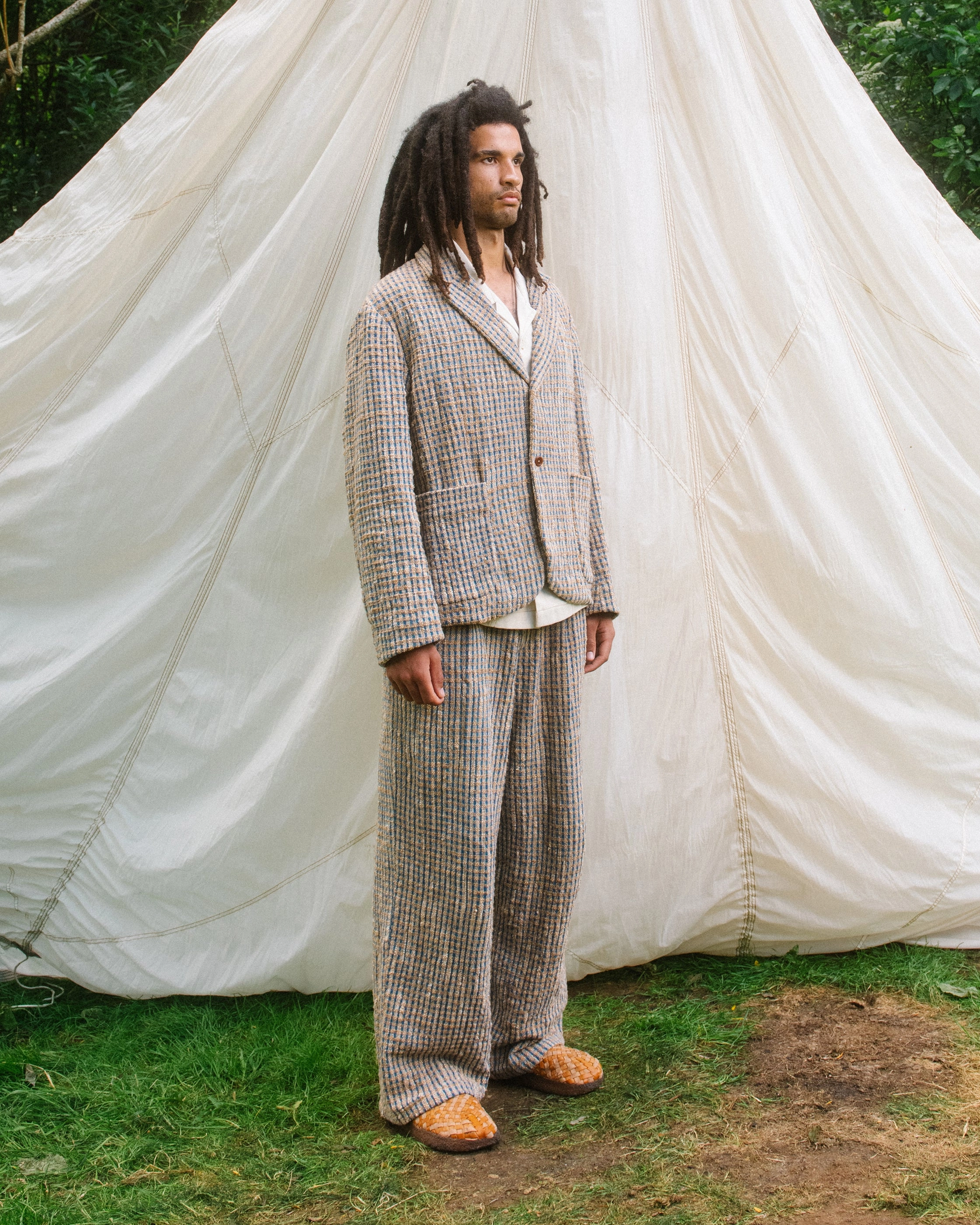 Recycled Fiber Content Shale Jacket - Wobbly Waffle