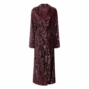 Mulberry Sequin Duster Wind Shield