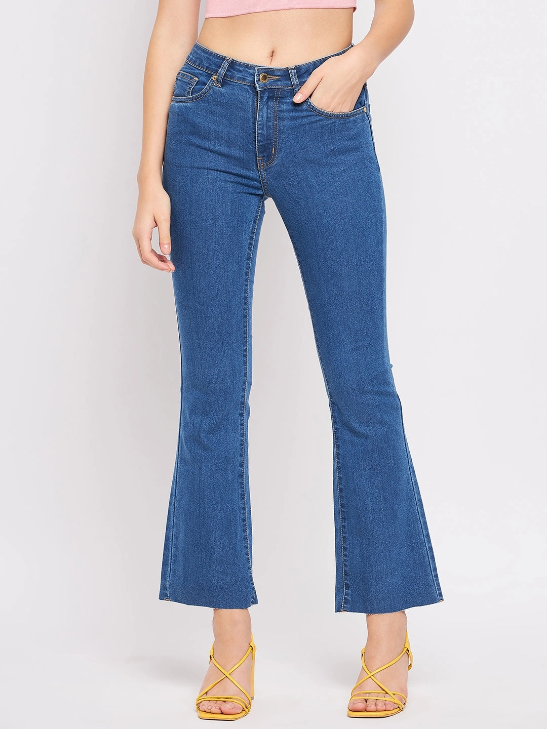 Madame Blue Denim Non Stretch Denim Closet Classic