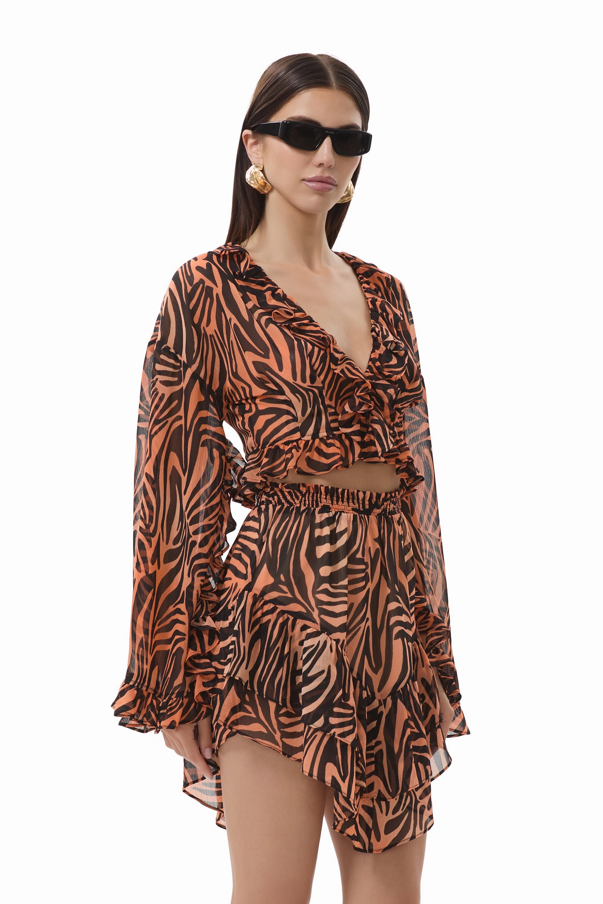 Clinton Top - Ombre Zebra SunProtective