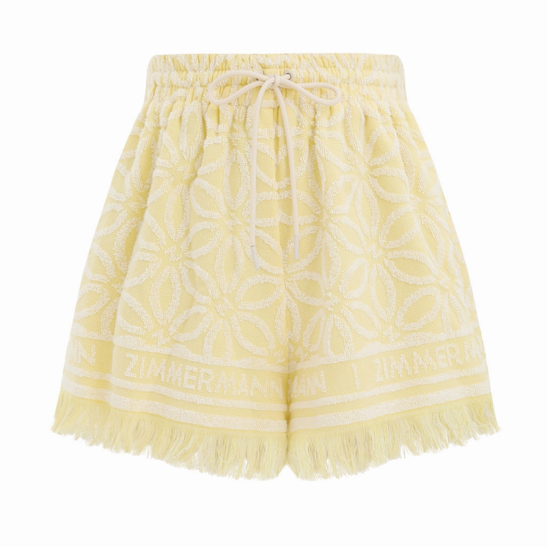 No Wrinkle Coco Towelling Short