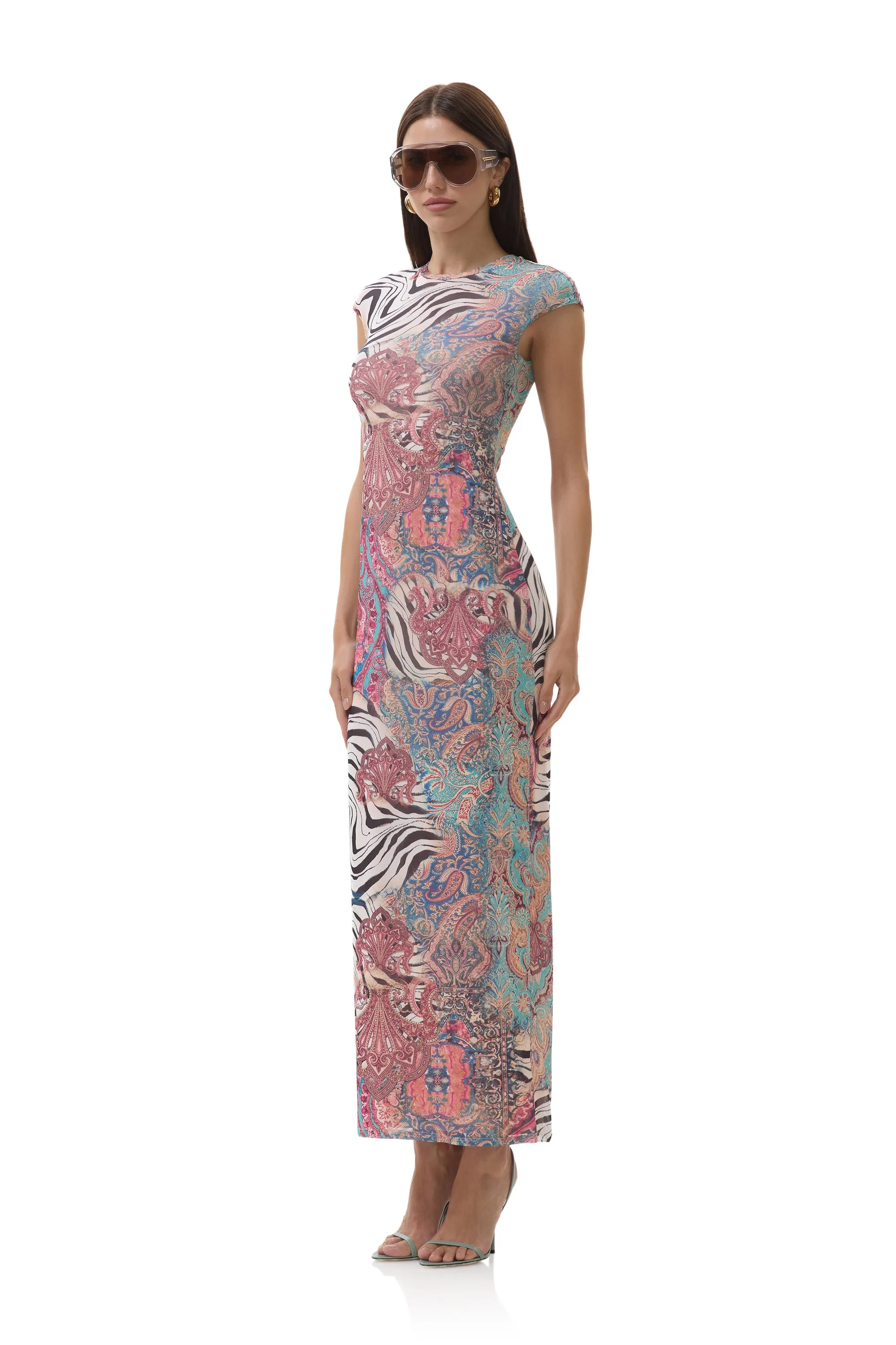 Cody Dress - Gilded Paisley Daily Silhouette NonChafeSeams