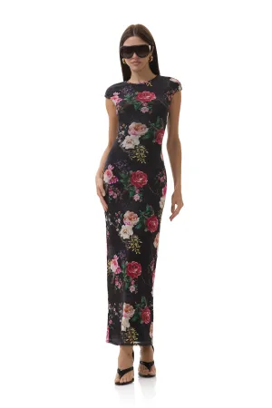 Cody Dress - Noir Summer Rose solo wear
