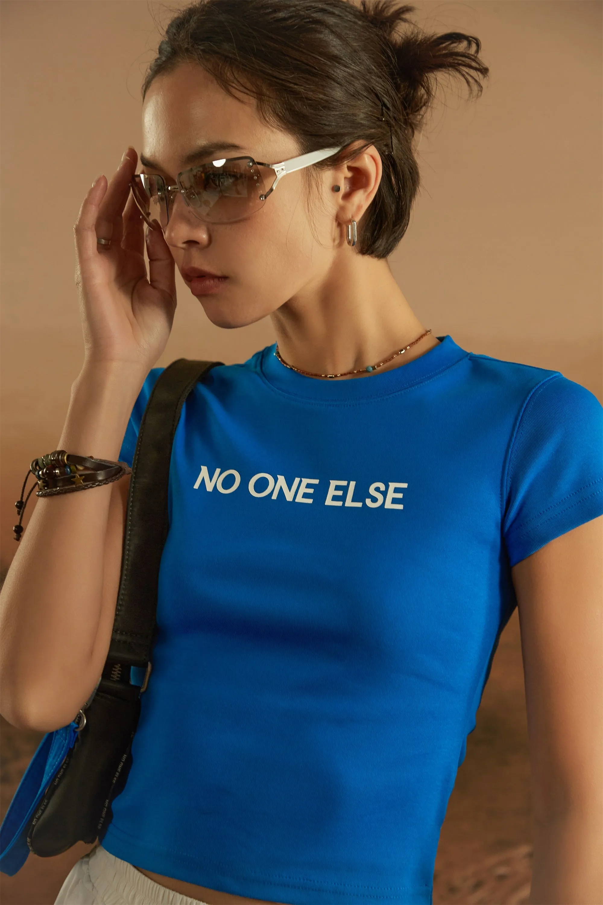 Colored Cropped T-Shirt