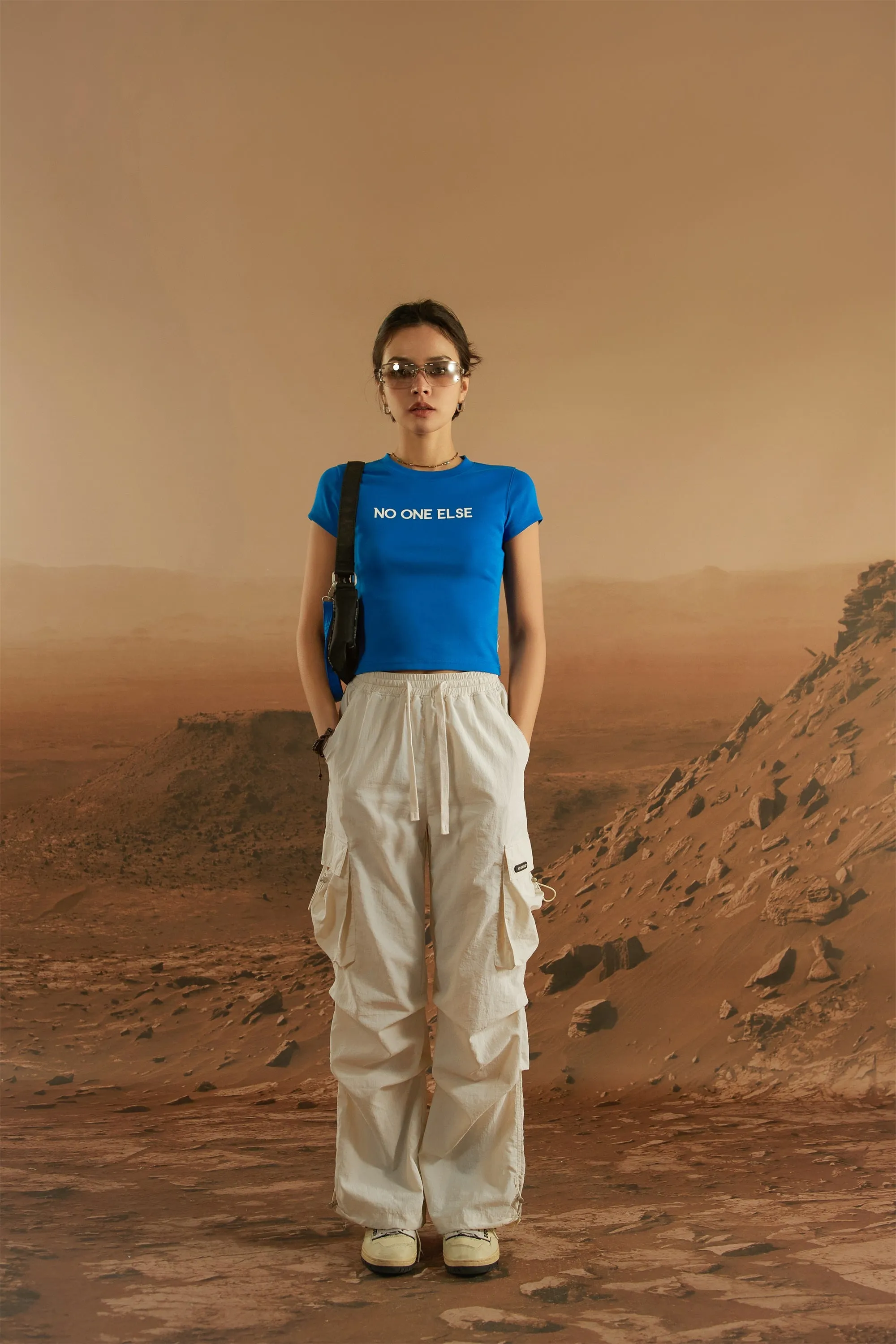 Colored Cropped T-Shirt