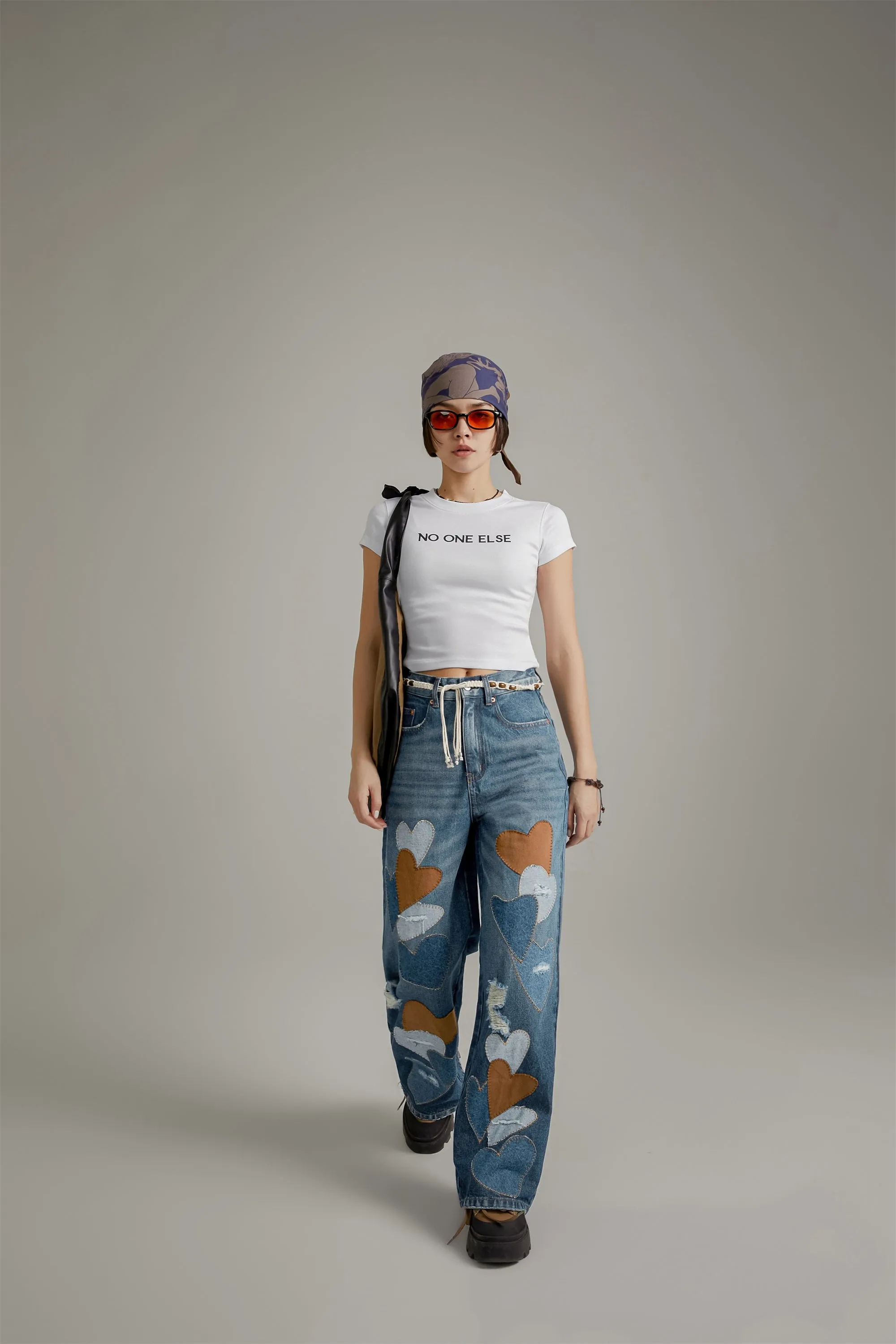 Colored Cropped T-Shirt