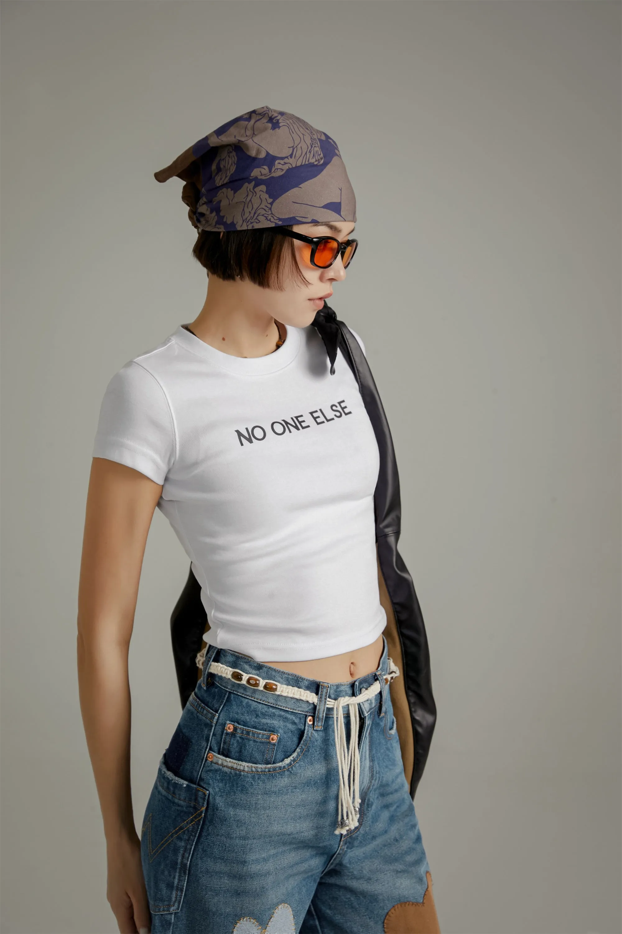 Colored Cropped T-Shirt