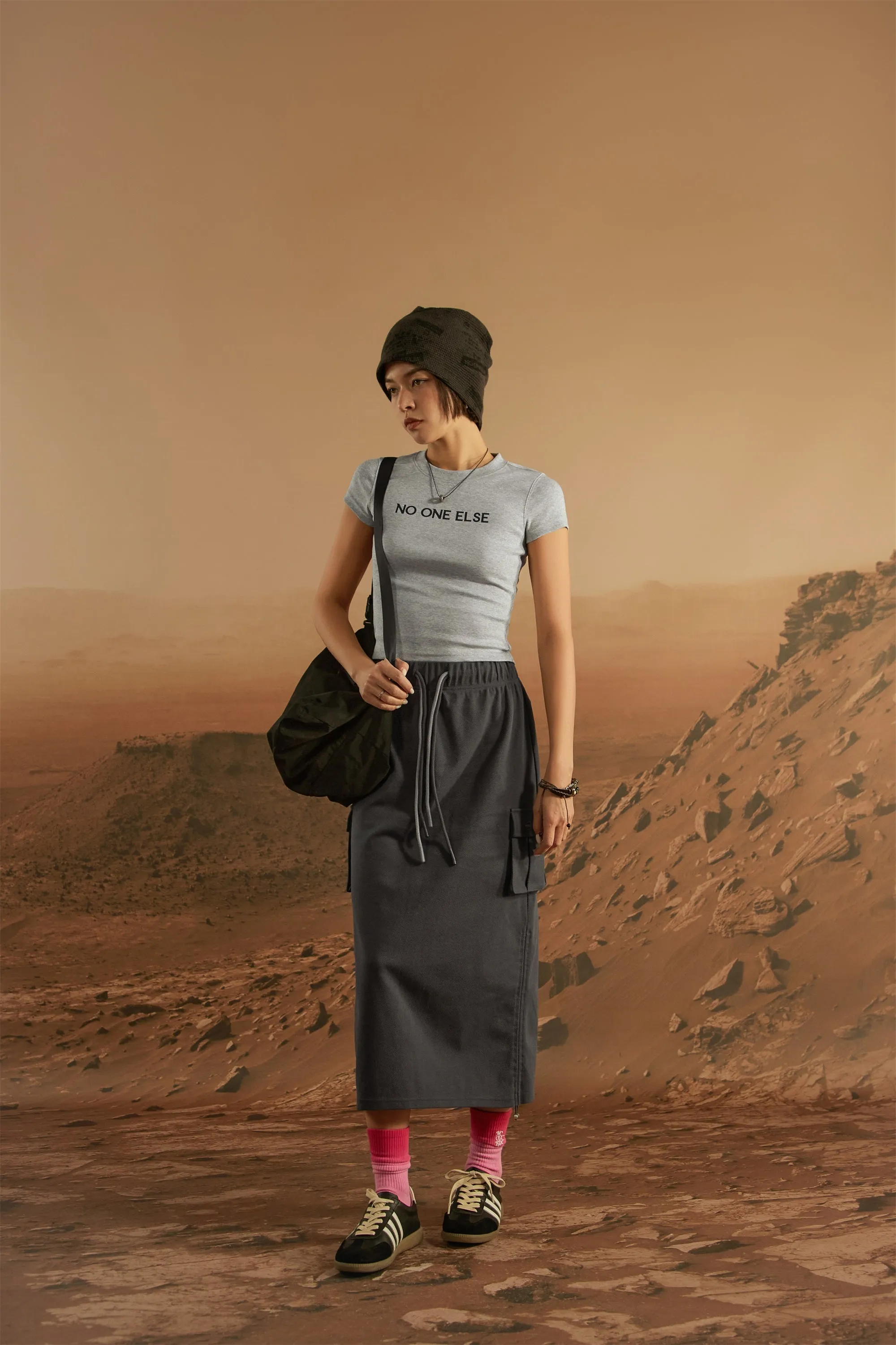 Colored Cropped T-Shirt