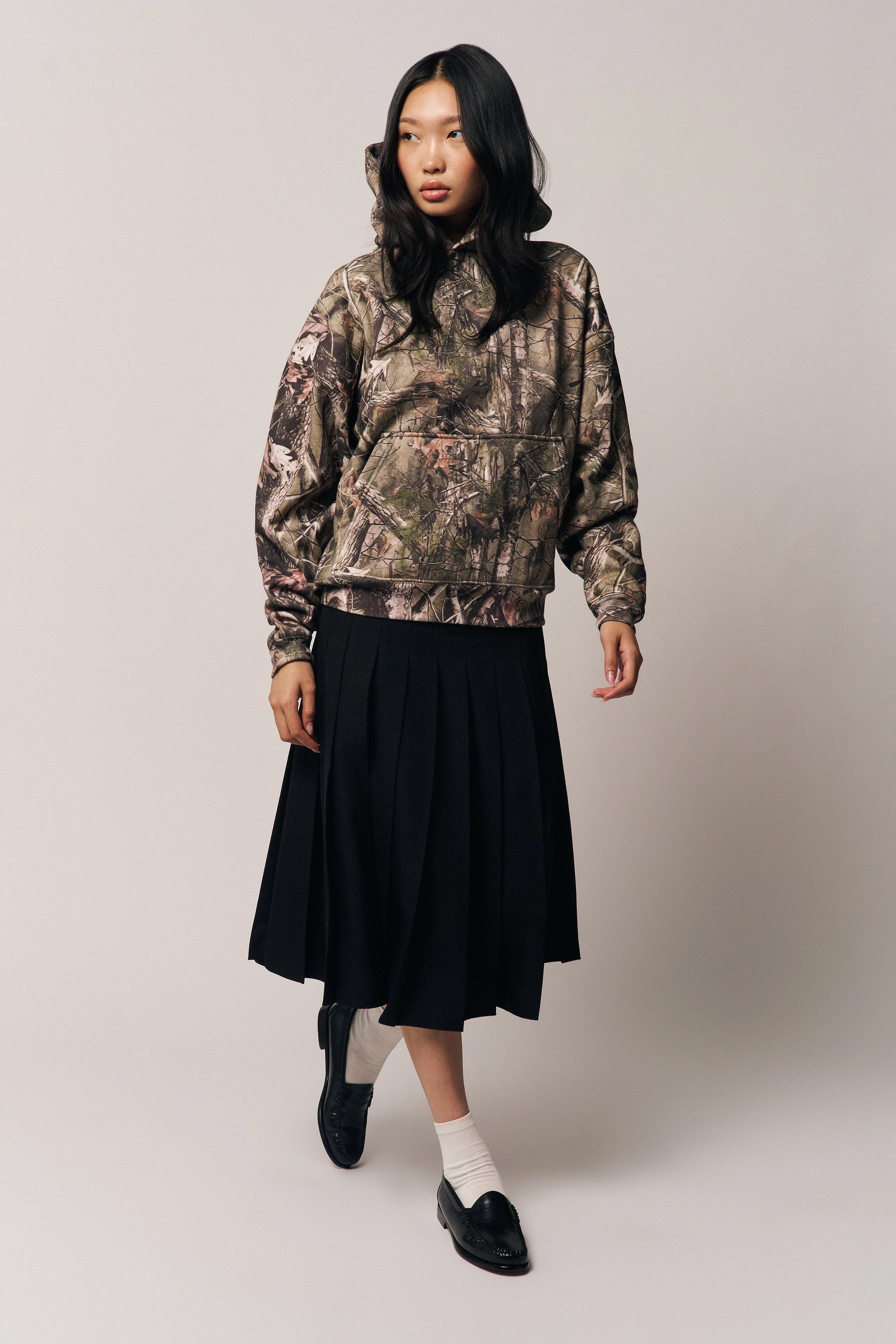 StaticFree Material Camo Sweatshirt