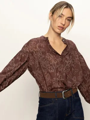 Sublimation Resistant Fabric Personal Best Blouse Boheme