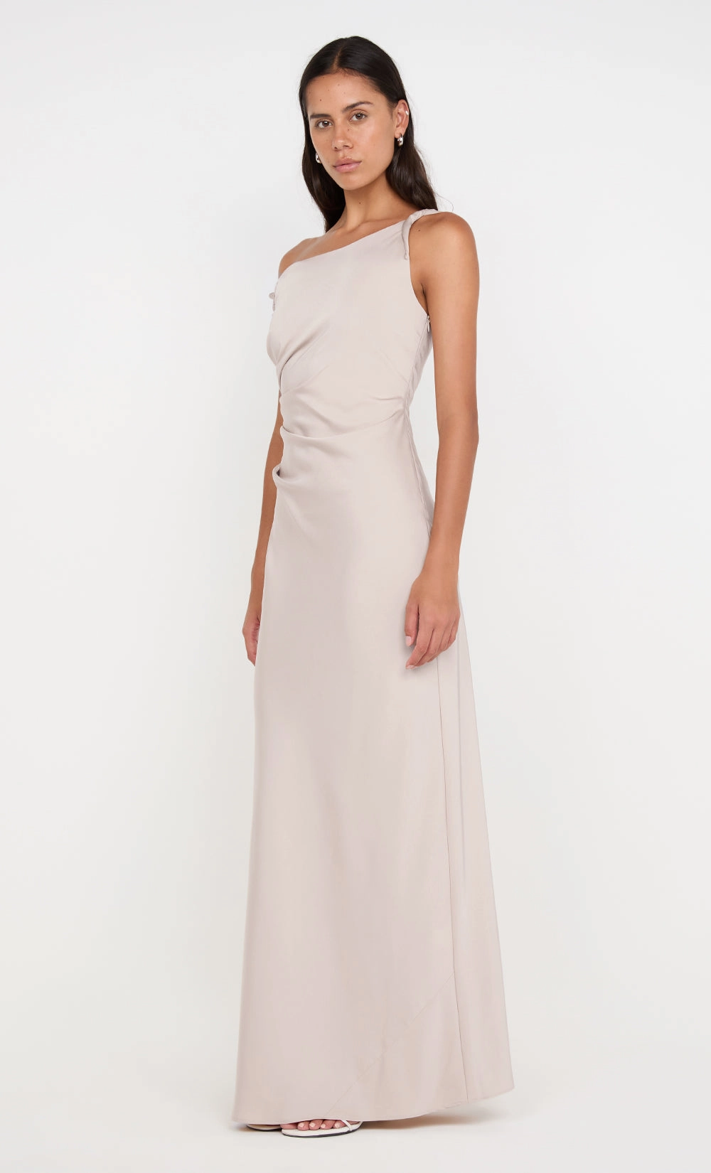 All Season LUNETTA TWIST STRAP DRESS - SAND