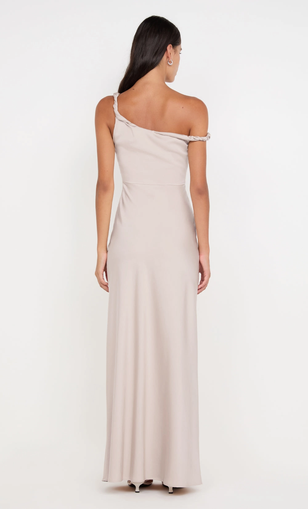 Fresh Style Polite Tone LUNETTA TWIST STRAP DRESS - SAND