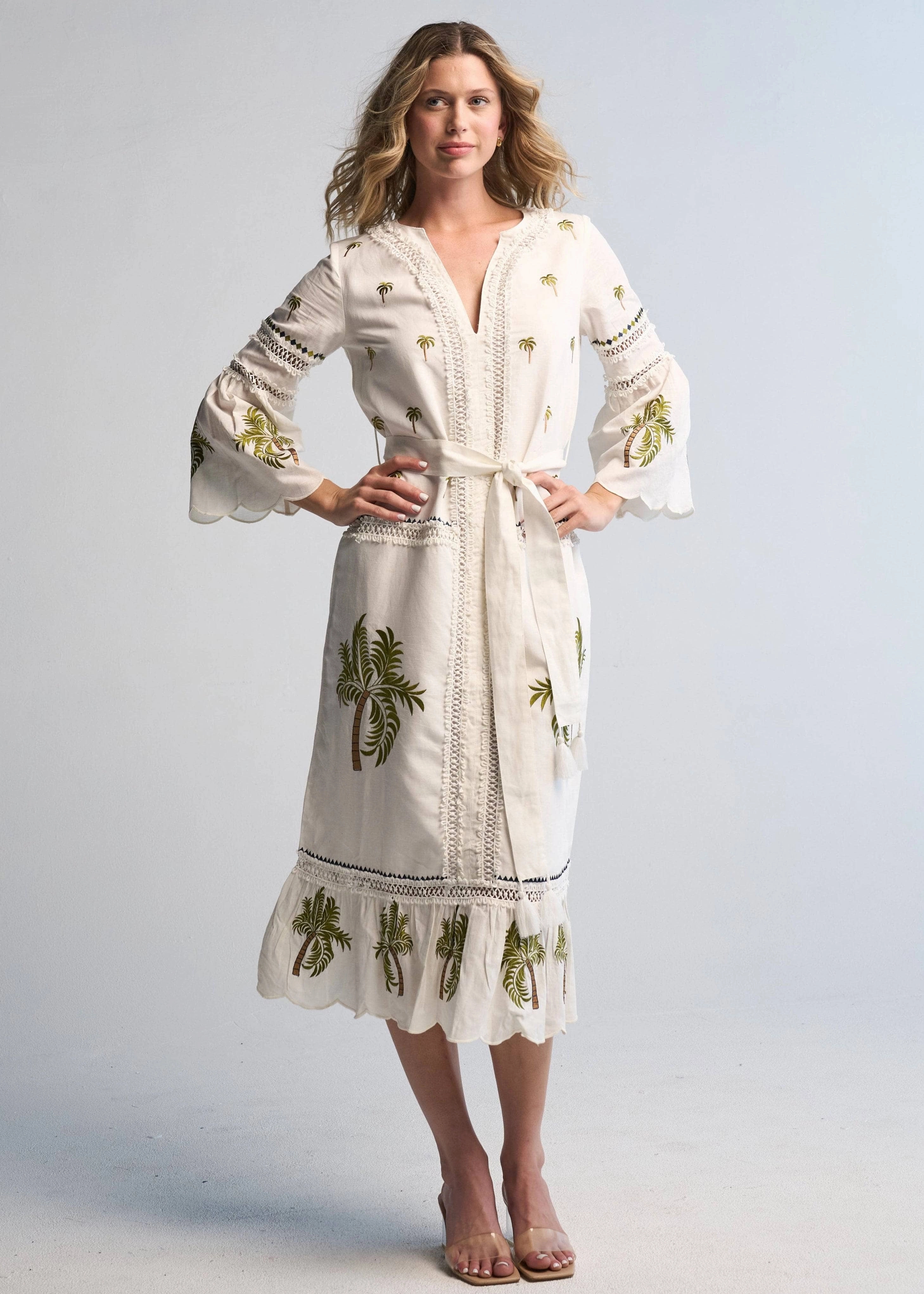 Relax Appeal Tania Palm Dress