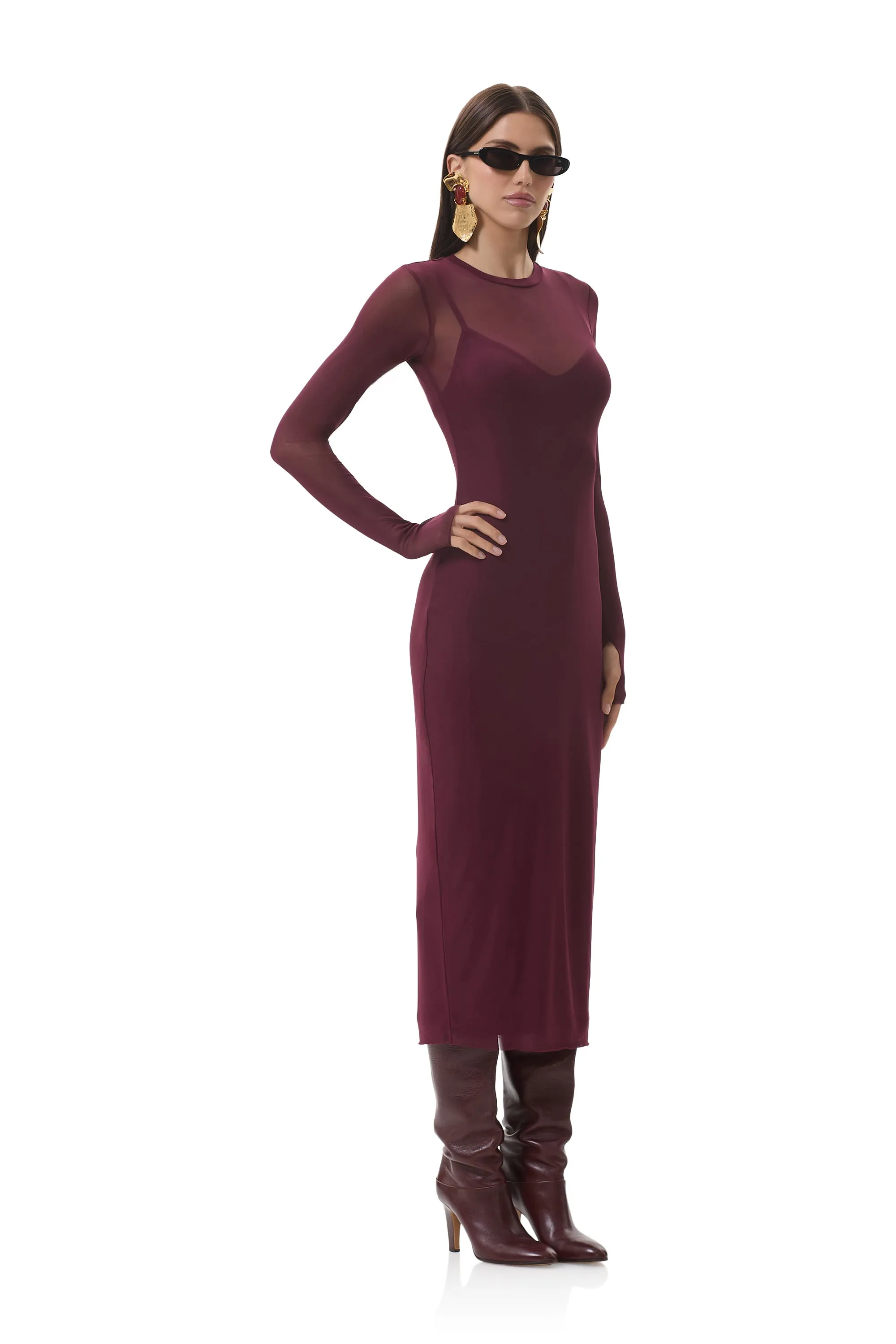 Perfect Style Ashland Dress - Fig