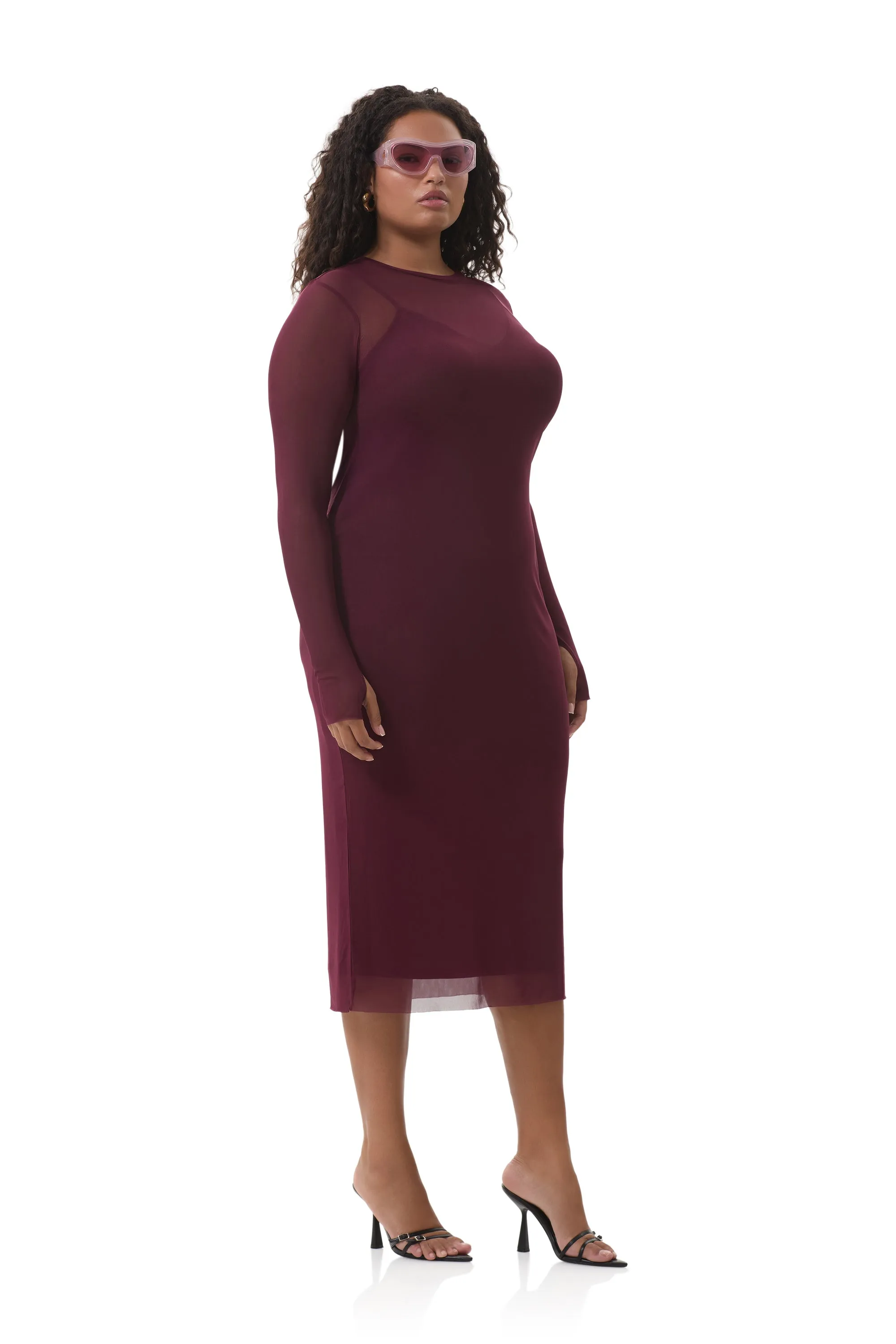 Ashland Dress - Fig Edgy Twist