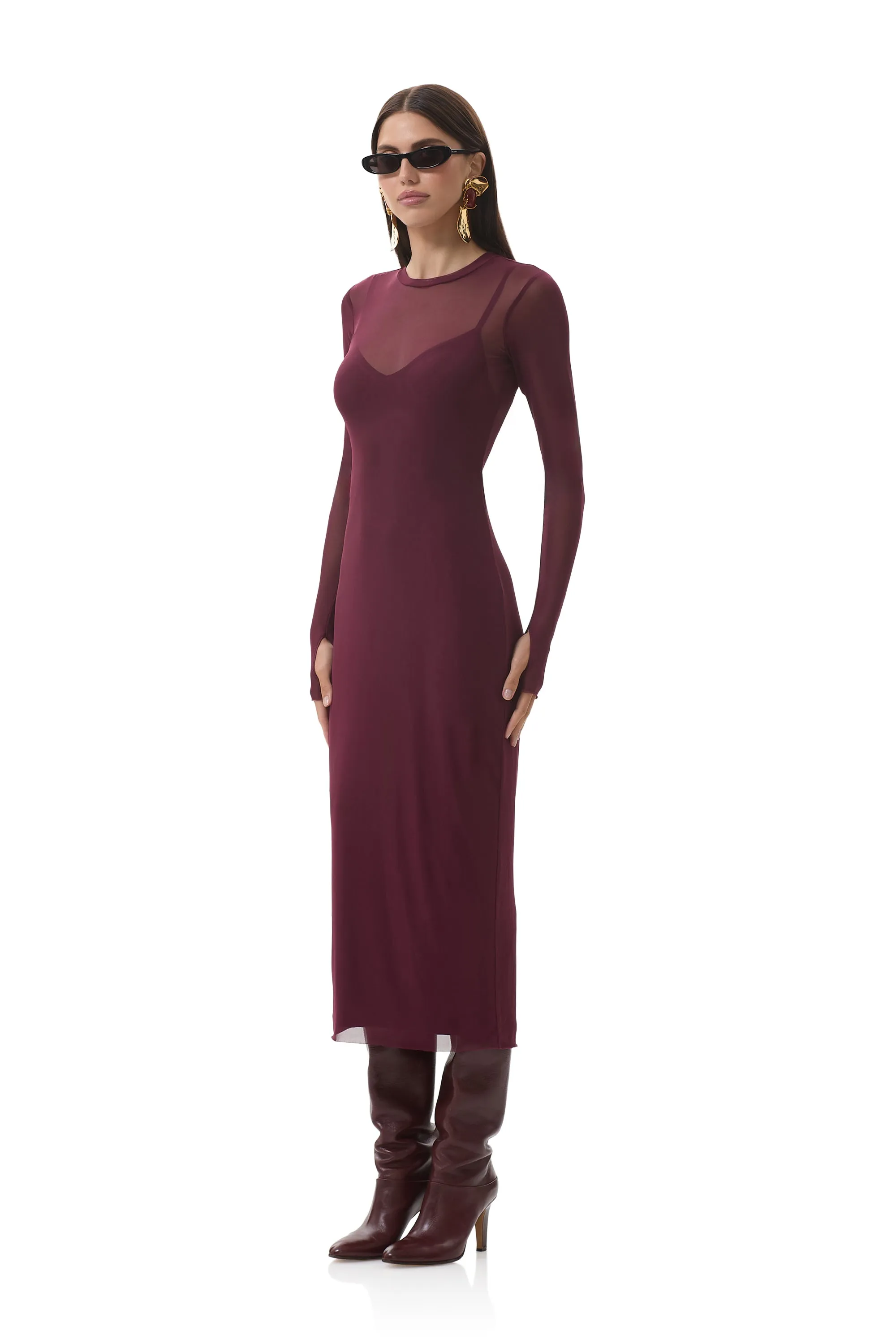 Ashland Dress - Fig Special-Occasion