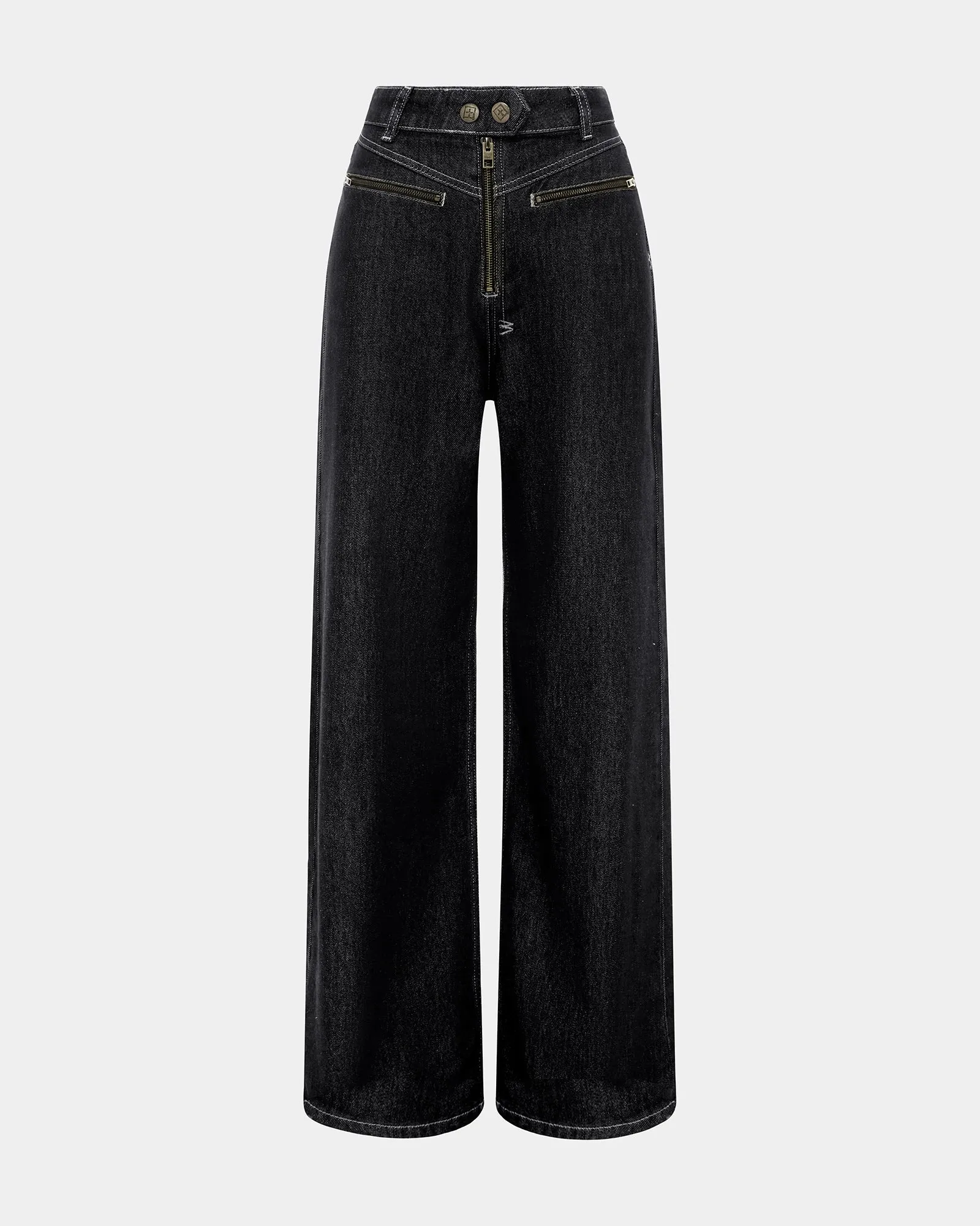 No Gap Waistband Minimalist Styling STRIDER BIKER MIDNIGHT