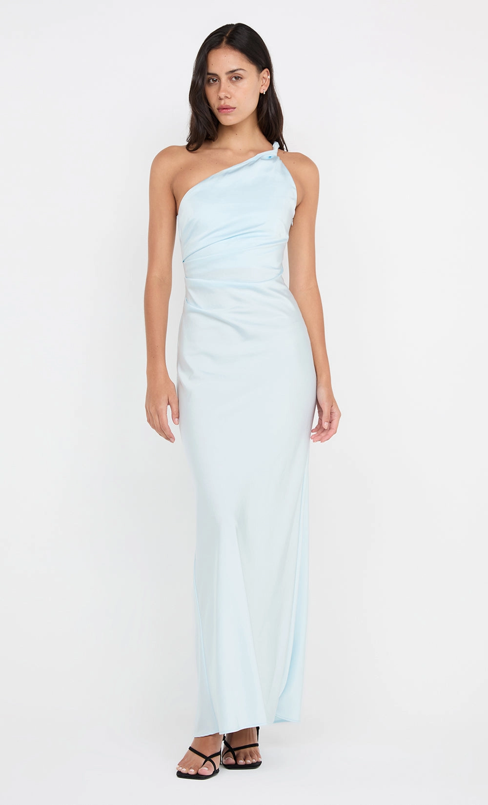 LUNETTA ASYM DRESS - ARCTIC BLUE Style Blend