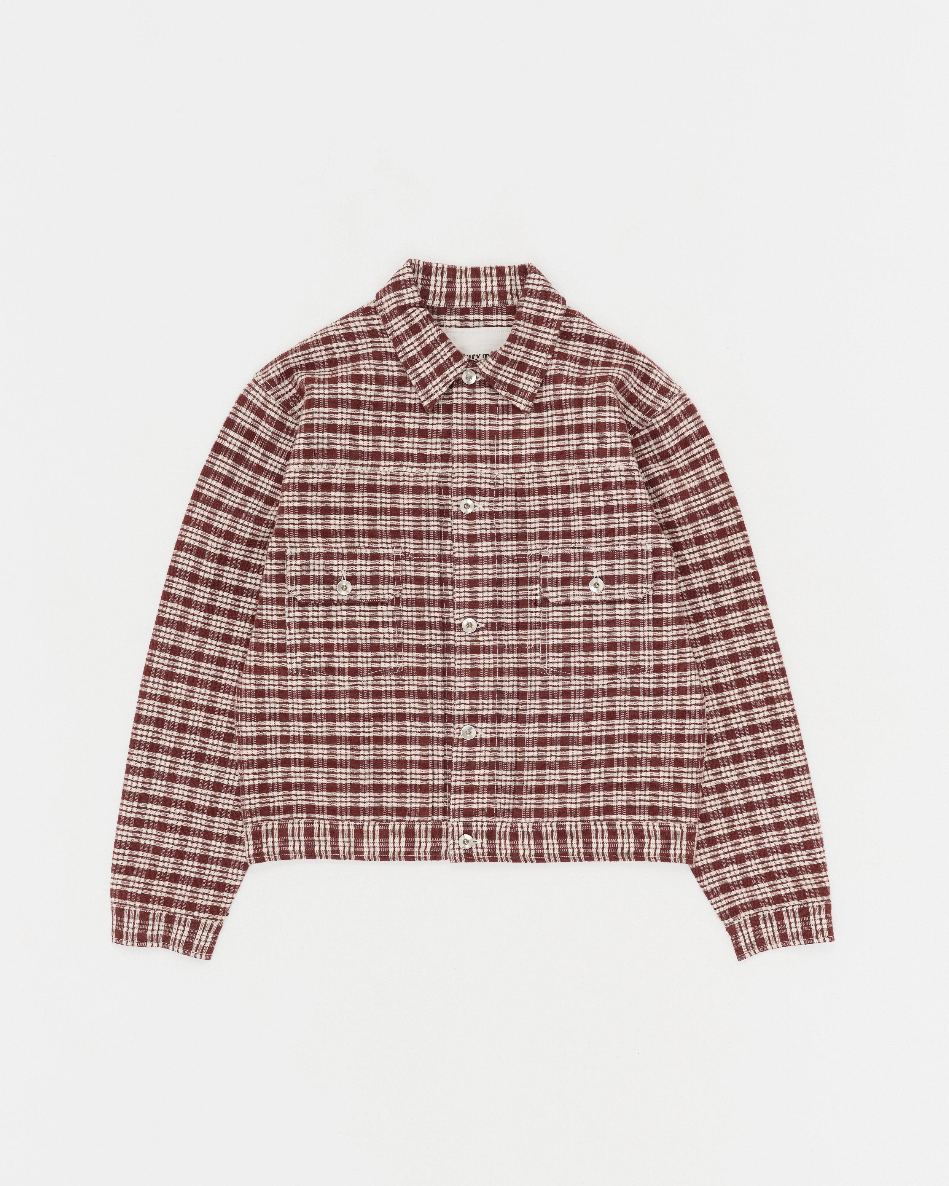Tuesday Jacket - Wood Check Handloom Formal Fashion Lover