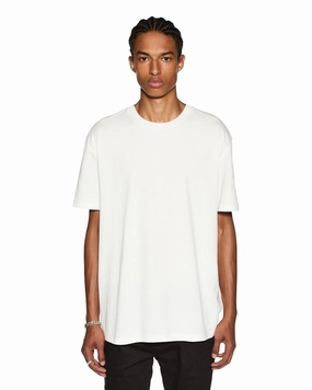 Casual Essential Wear Comfy Pieces BIGGIE SS TEE WORN IN WHITE