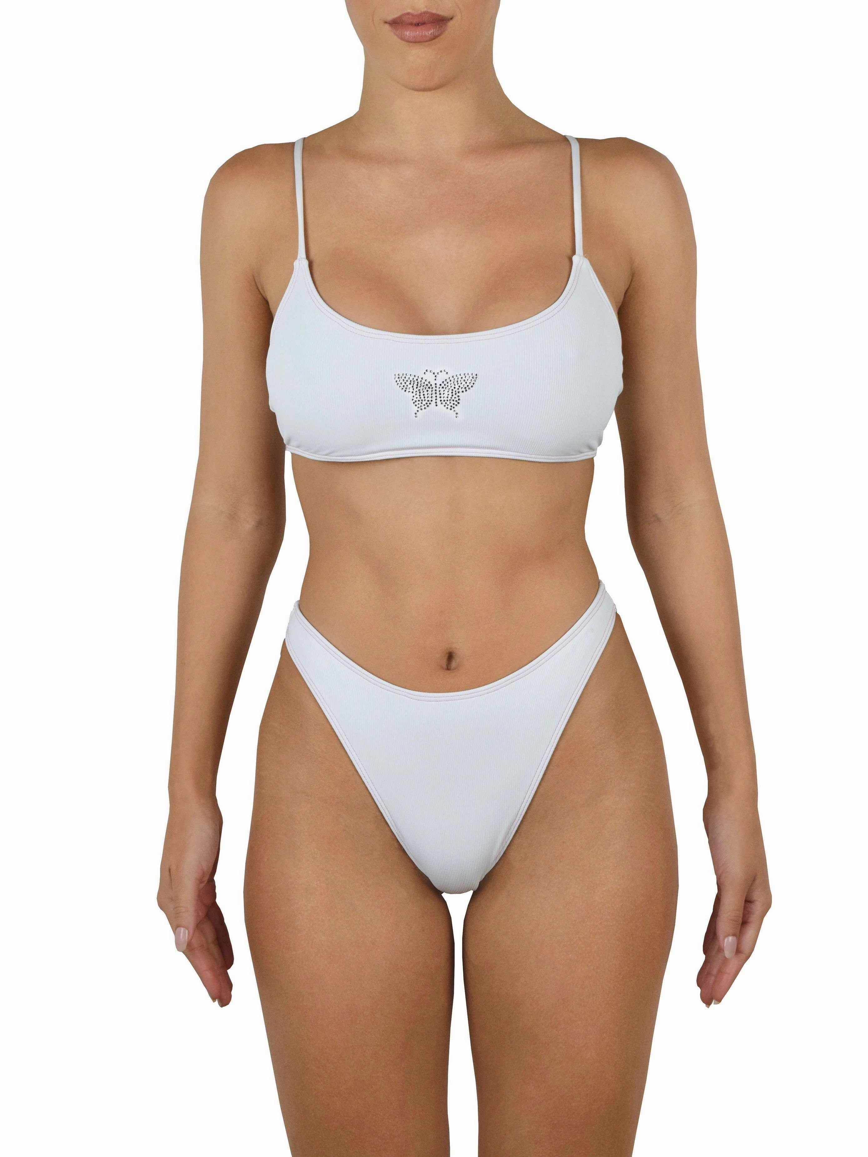 Easy Care Fabric BABYGIRL BOTTOM | WHITE