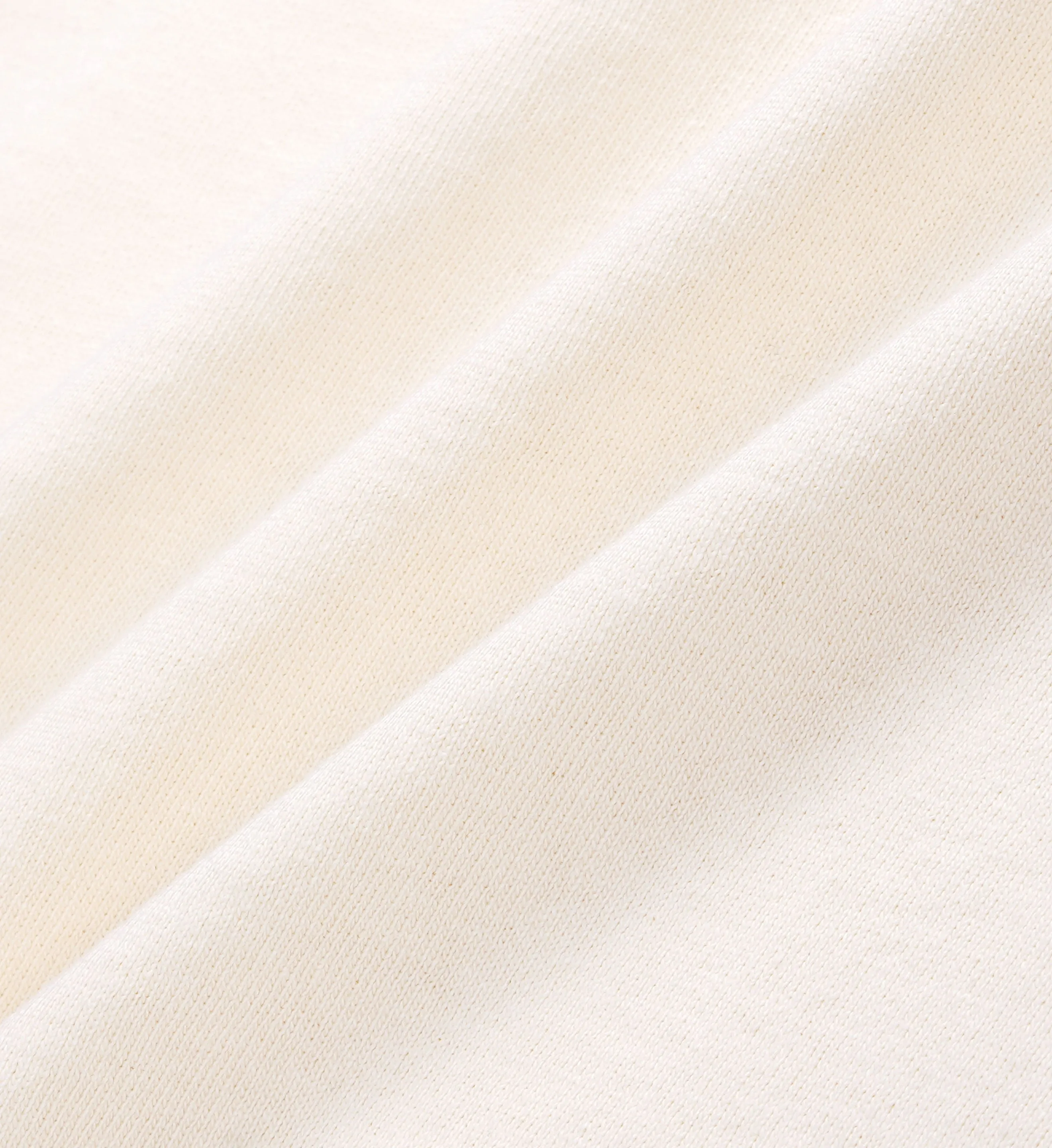 Connecticut Crest Ringer Tee - Off White/Chocolate