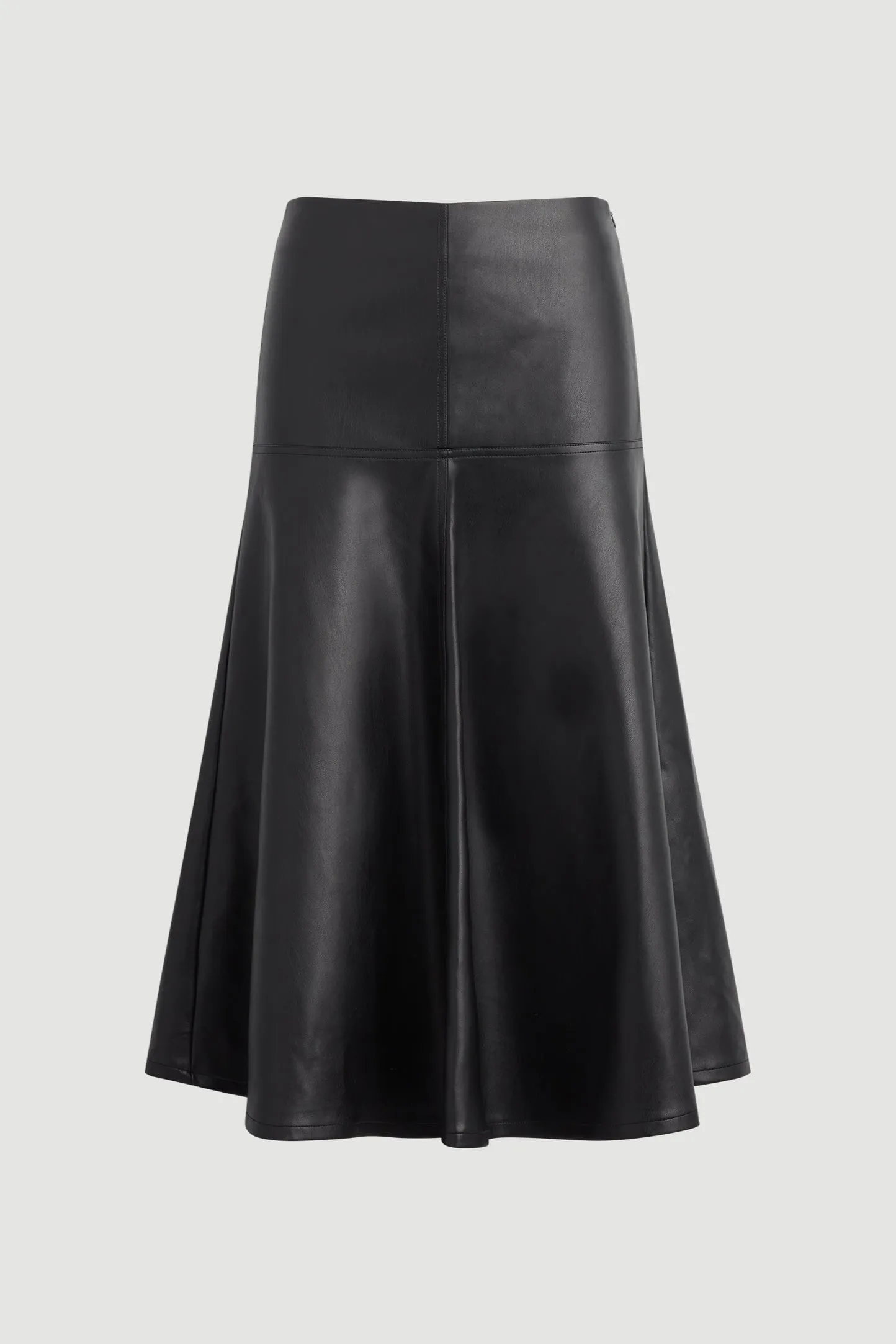 Harley A-Line Vegan Leather Skirt (Petite) Glamorous Appeal