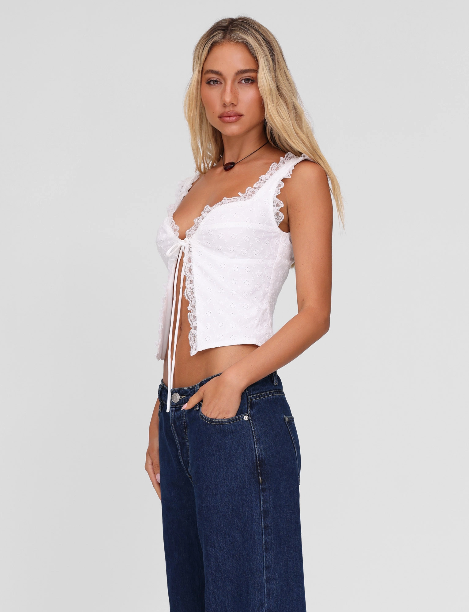 CompressionFit FadeResistant Treatment KYANA TOP - WHITE