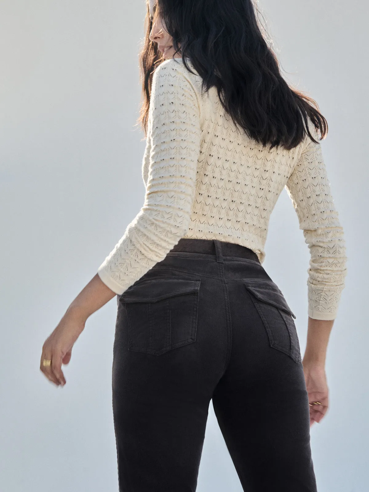 MinimalistCut Classic Cut Corduroy Hayden Bootcut Pant Semi Sweet