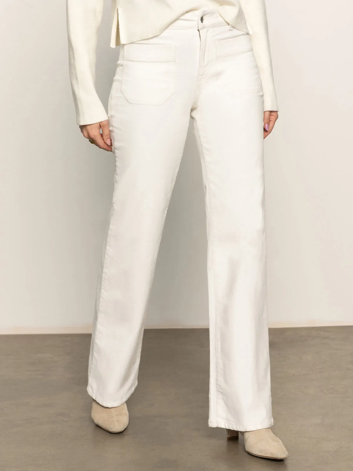 Corduroy Marine Pant Chalk Quick Dry Tech