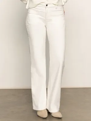 SweatGuard Lining Summer Dress Corduroy Marine Pant Chalk