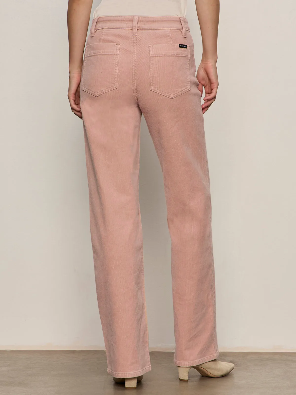 Sporty Blouse Active Tee Corduroy Marine Pant Dusty Rose