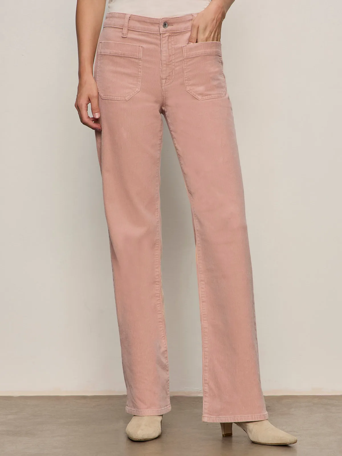 Breathable fabric Corduroy Marine Pant Dusty Rose