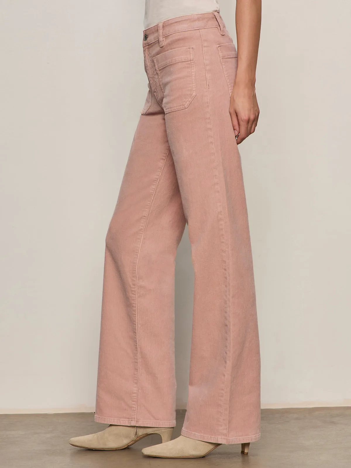 FadeResistantTechnology Loose cut Corduroy Marine Pant Dusty Rose