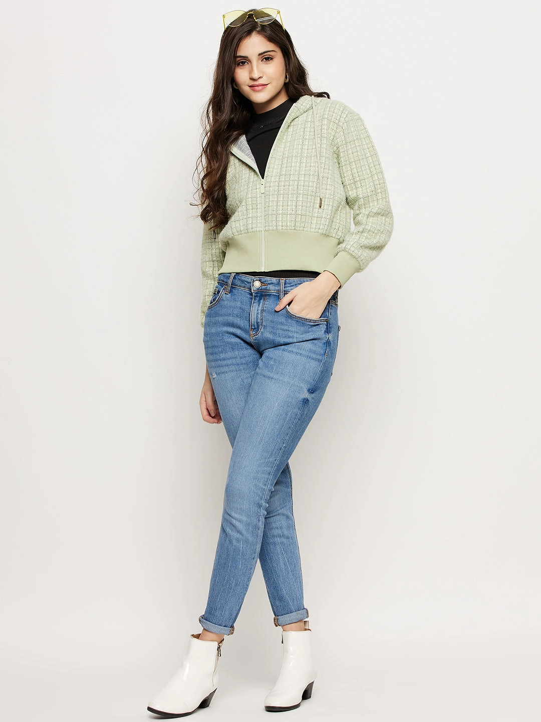 product hook practicality Sporty Wearable Madame Grape Sweatshirt
