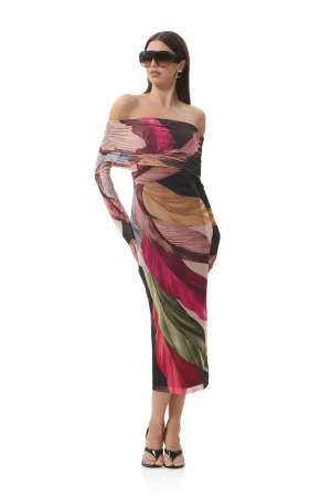 Cornelia Dress - Feather Fan Chic and Cozy