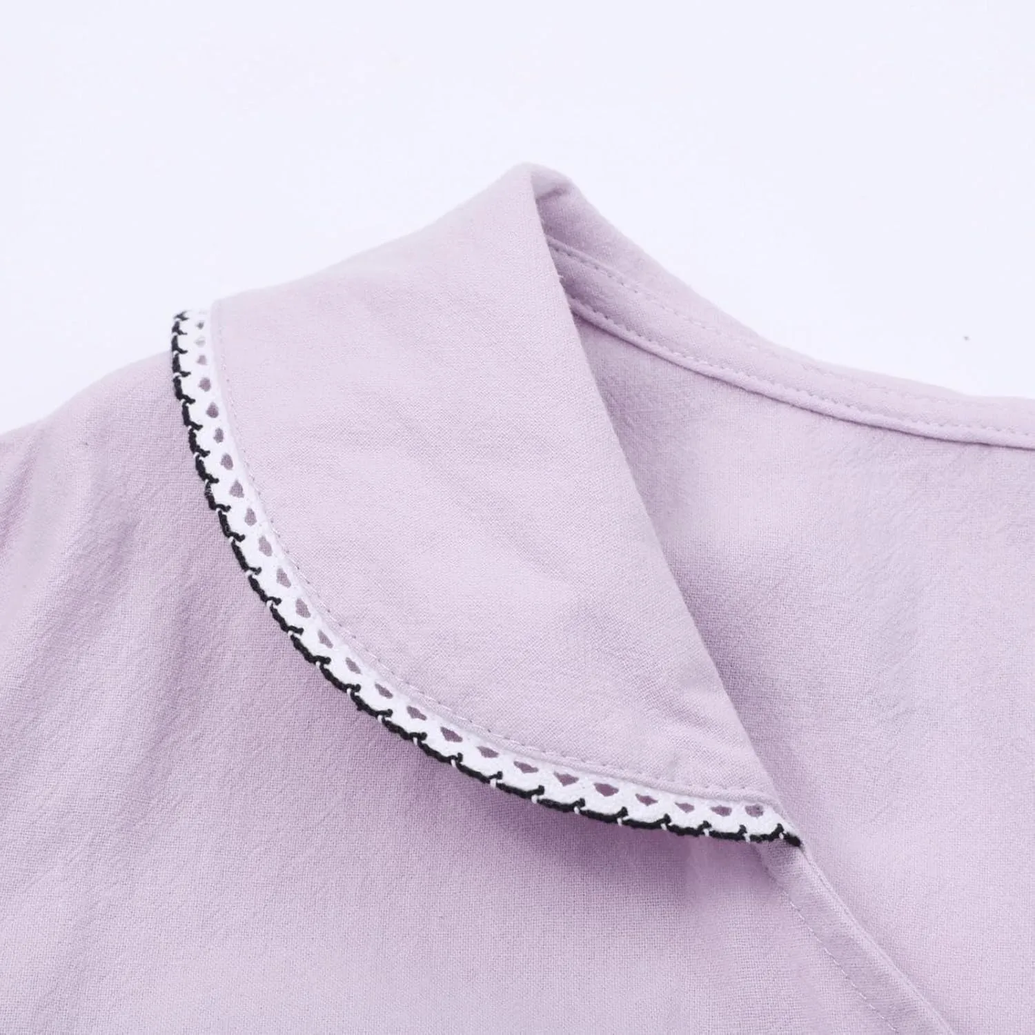 Cotton Linen Dresses for Women Vintage V Neck Buttons Short Sleeve Boho Midi Beach Dress Trendy Casual A-Line Long Dress