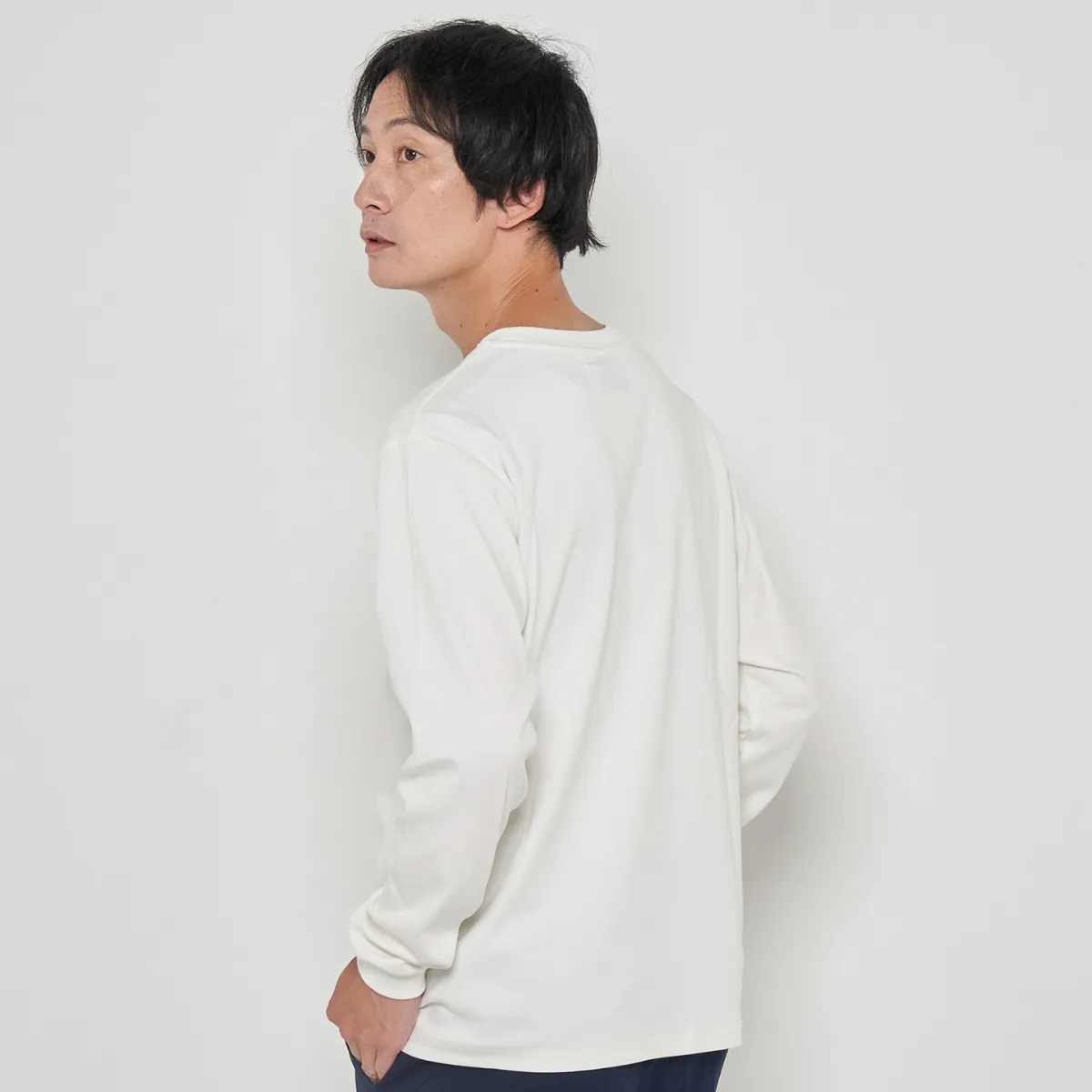 Cotton Pocket Long T-shirts