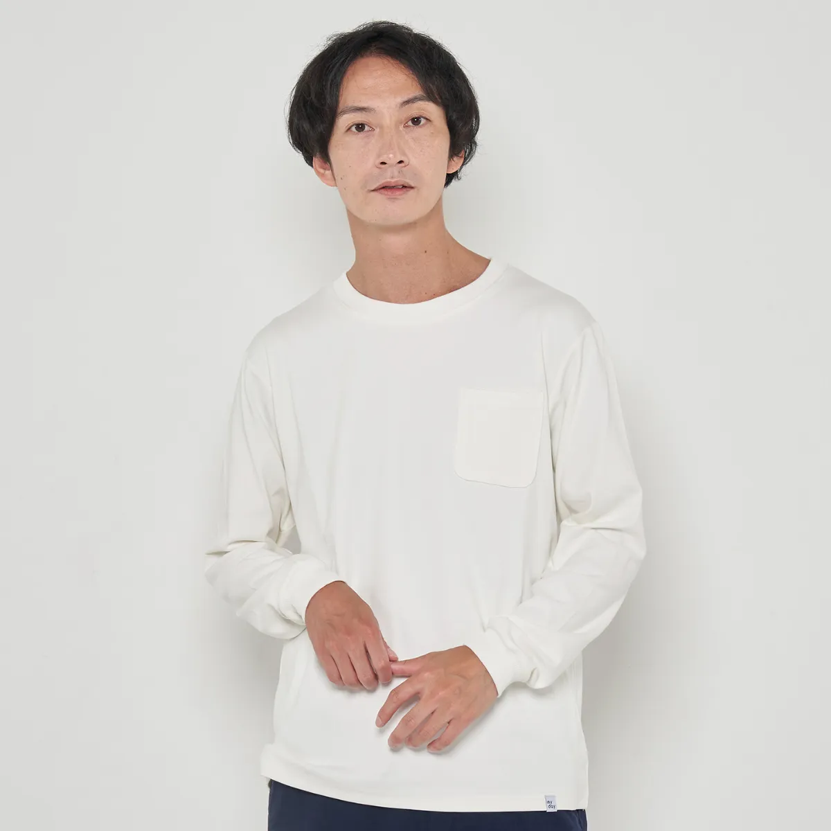 Cotton Pocket Long T-shirts