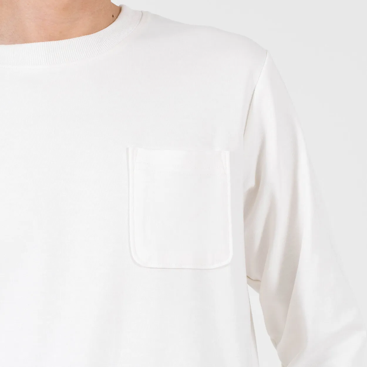 Cotton Pocket Long T-shirts
