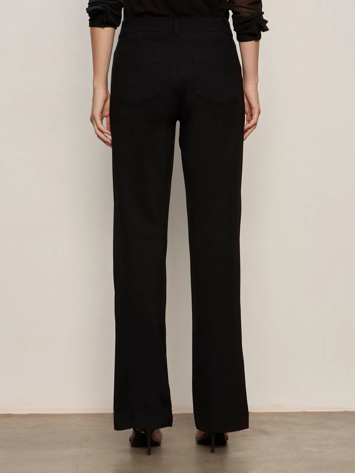 workday wear Marine Ponte Pant Black