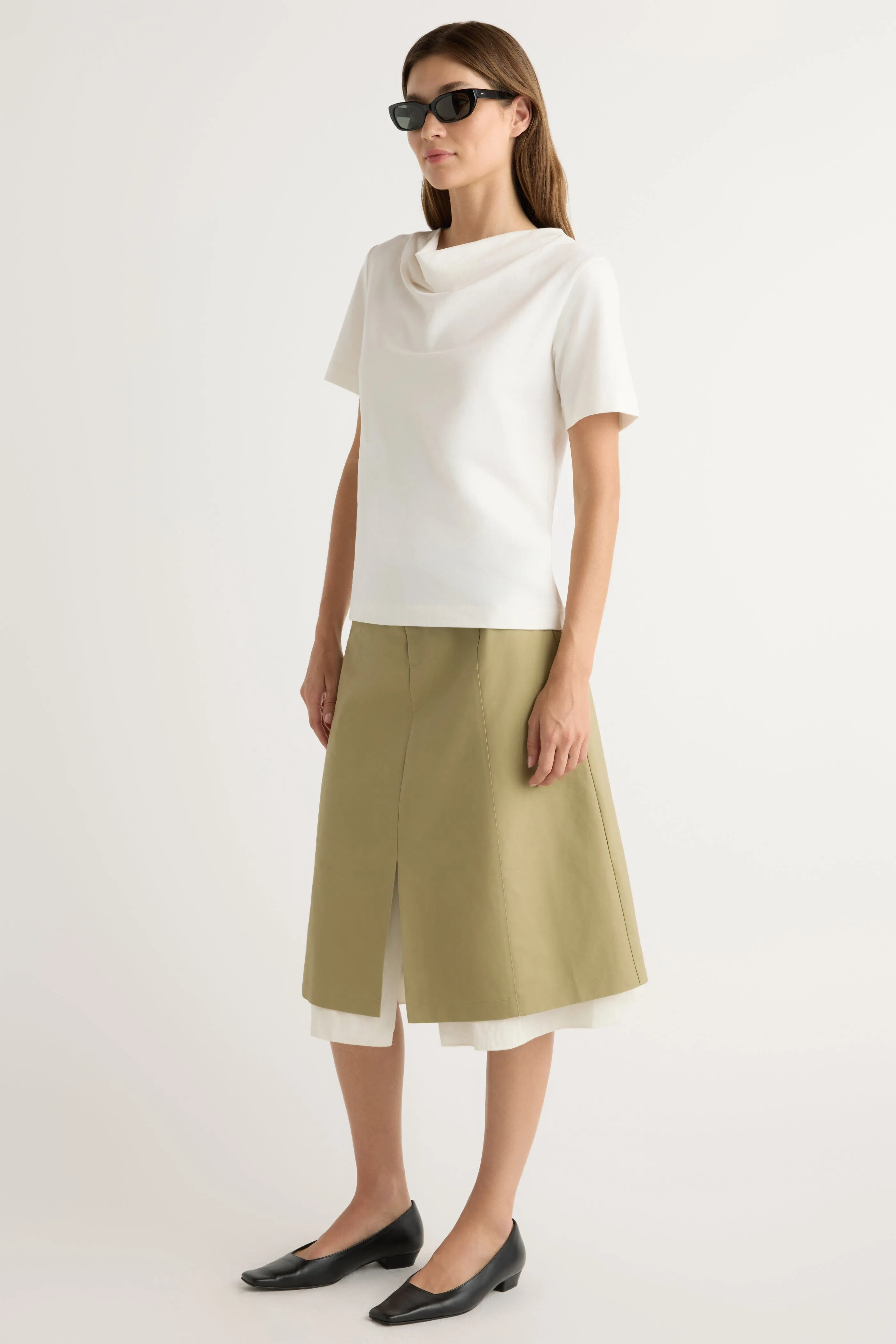Devon Layered Skirt Personality Style
