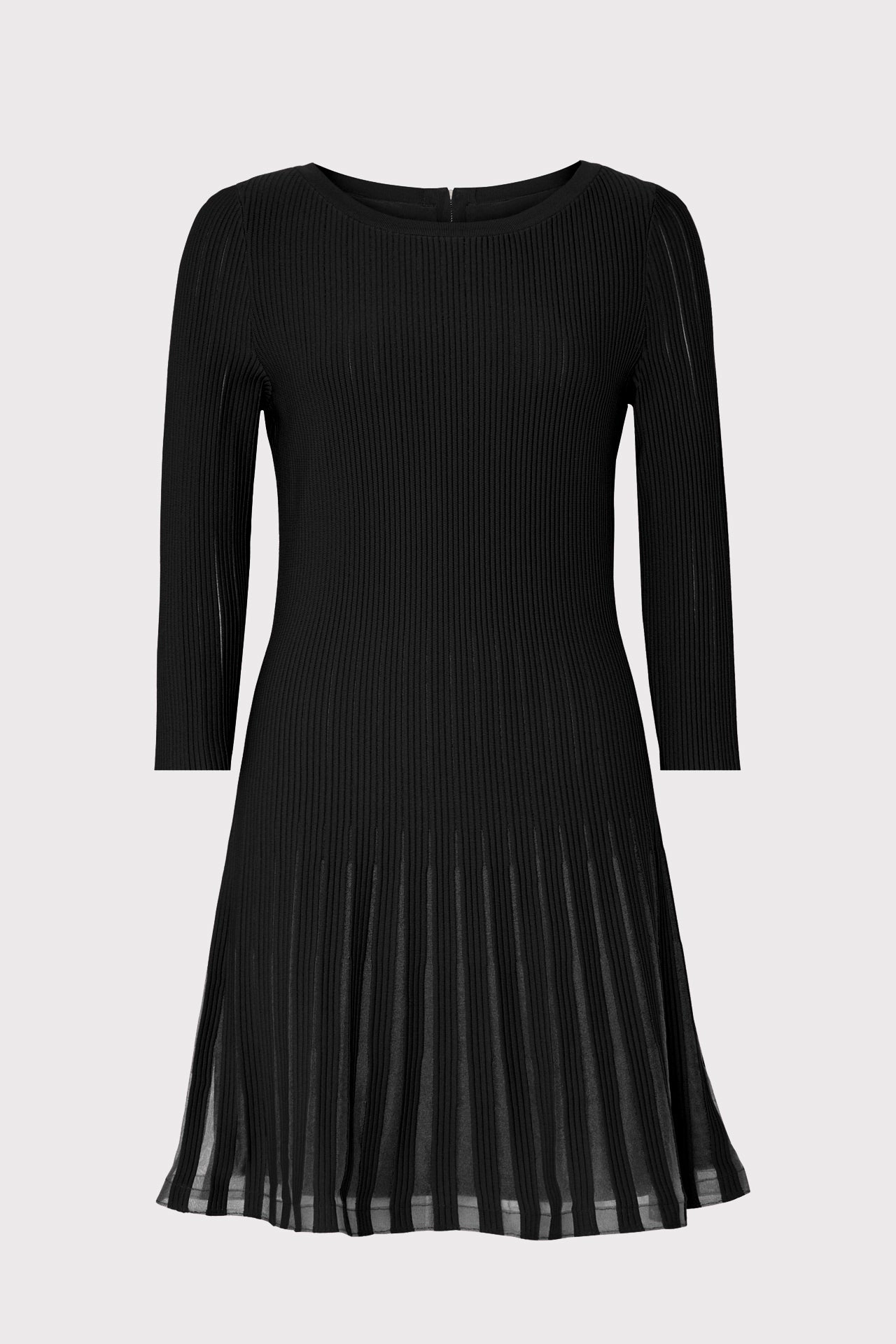 MoistureWicking Technology Street Comfort Tabitha Sheer Godet Mini Dress