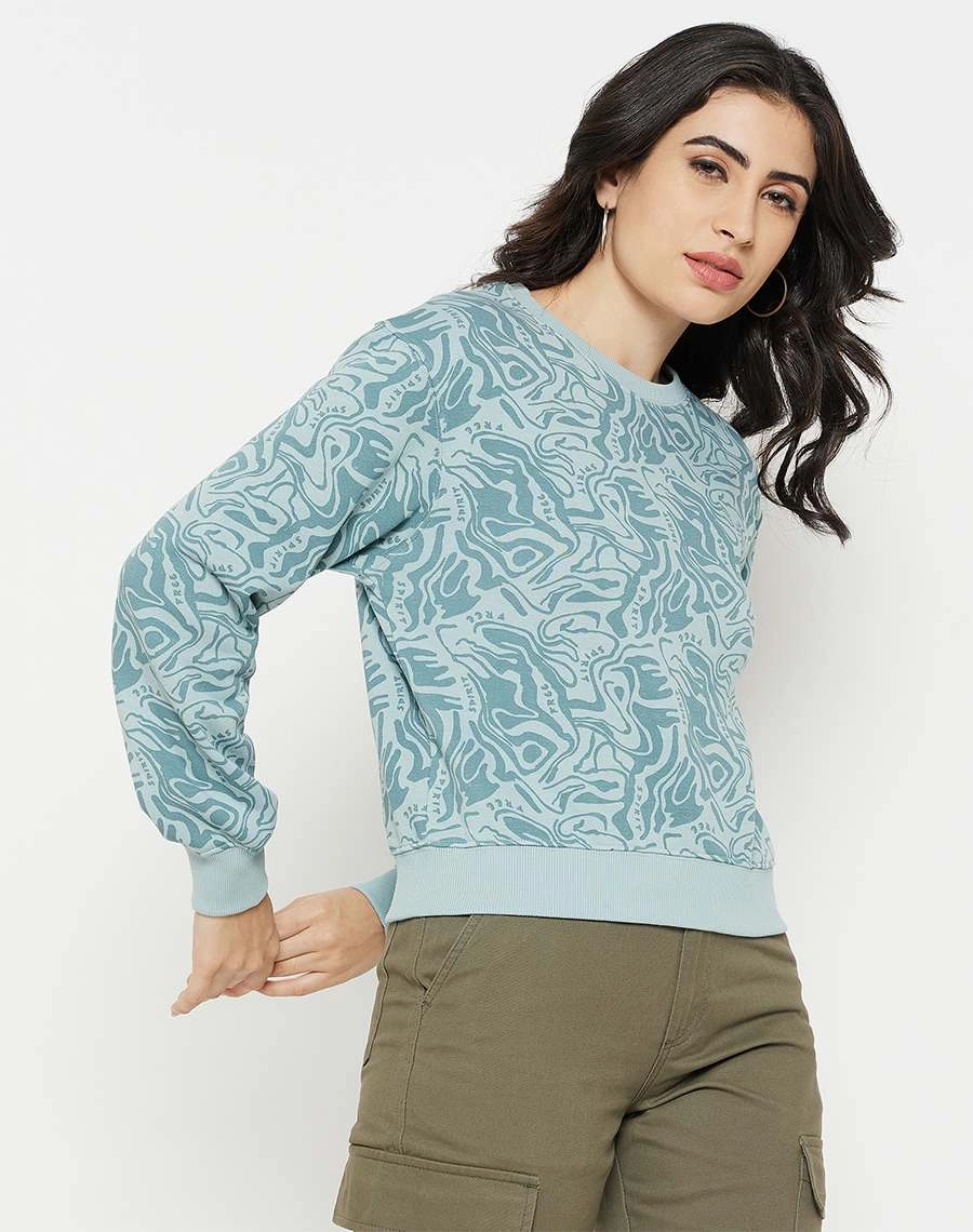 Madame Celeste Round Neck Sweatshirt Comfy Basics