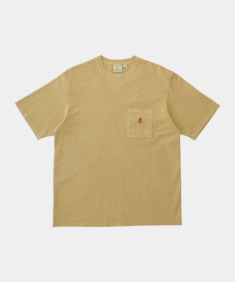 One Point Tee Pigment Dyed Comfy Fit Layer